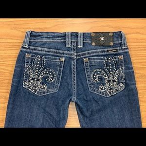 Miss Me Jeans Fleur De Lis